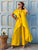Golden Cascade Silk Satin Co- Ord Set