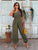 Olive Escape Balloon Jumpsuit