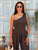 Mocha Escape Balloon Jumpsuit