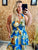 Blue Capri Golden Hour Halter Dress