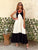 Monaco Contrast Maxi Dress