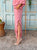 Santorini Grace Viscose Co-Ord - Rose