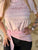 Blush Whisper Tee & Crochet Sash