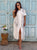 Monochrome Bloom Oversized Shirt Dress - Love My Body