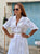 Fleur de Maison Luxe Embroidered Shirt Dress - Bianca