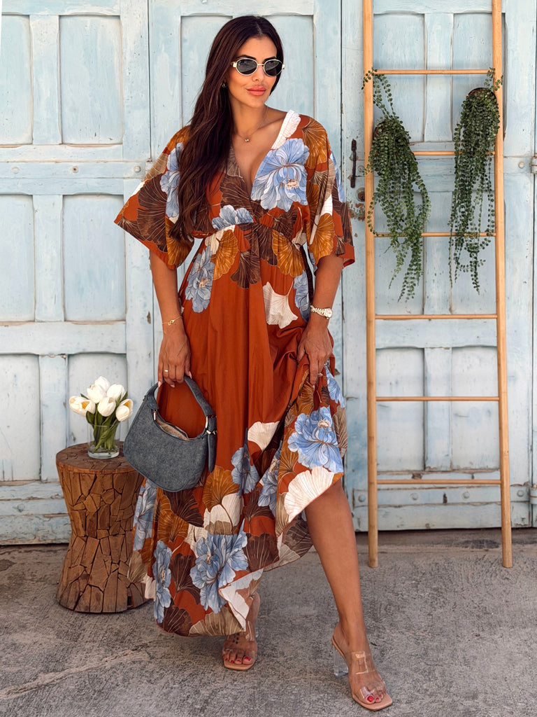 Amber Petal Maxi