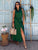 Capri Emerald Shirt dress