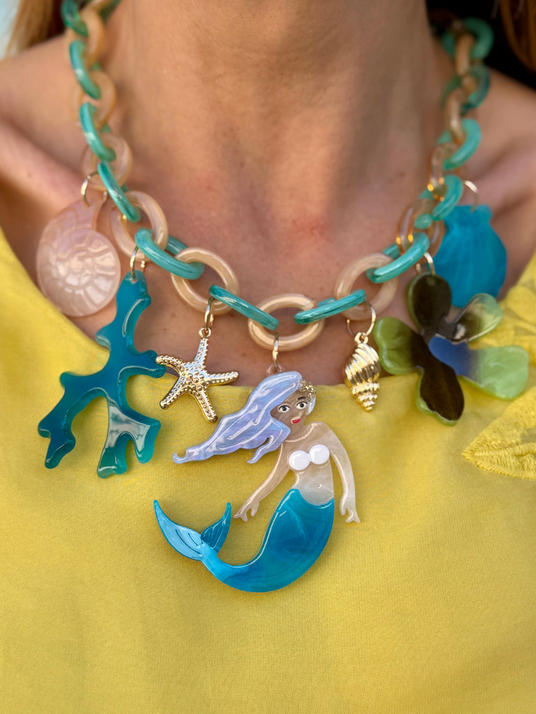 Mermaid Cove Statement Necklace
