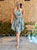 Khaki Paisley Loose Dress