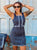 The Saint-Honoré Premium Denim Look Tweed Two-Piece Suit - Bougie Collection