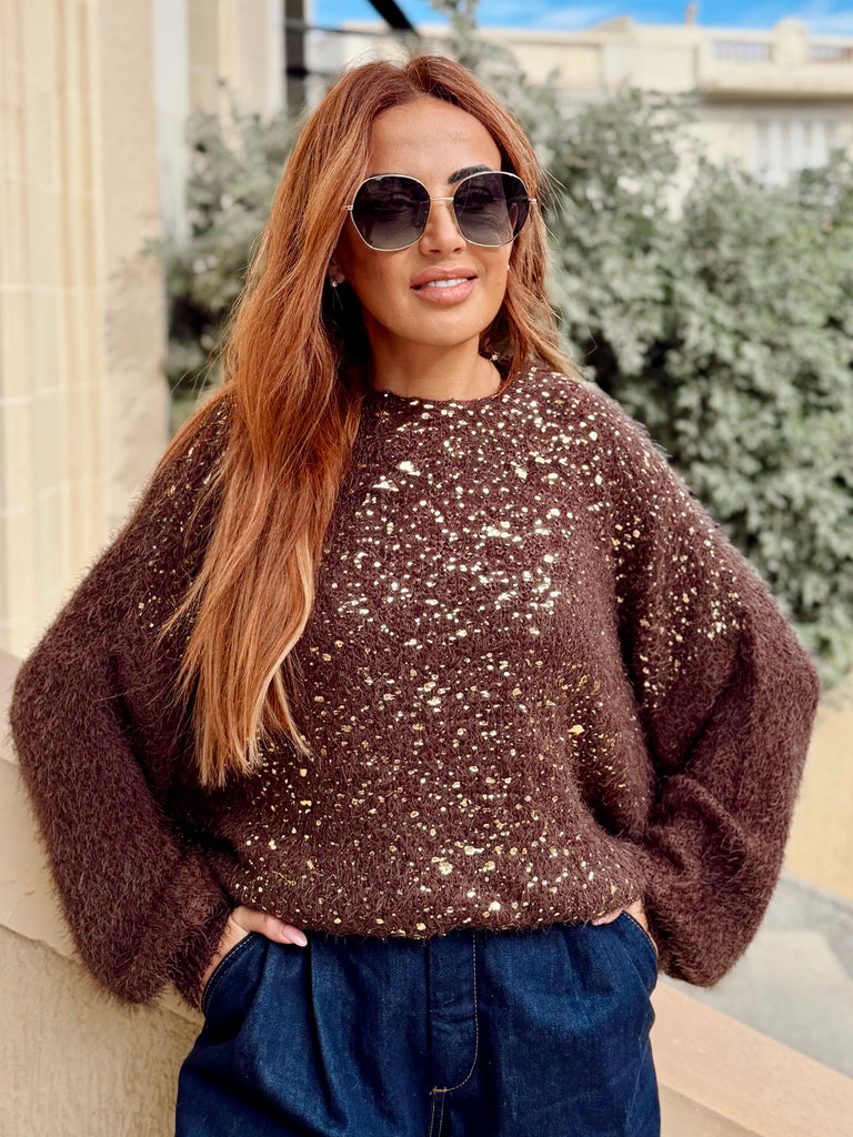 Stardust Mocha Jumper