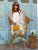 Bianca Serafina Pure Silk Kaftan