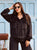 Vaucluse Velour Co-ord Black - Plus size