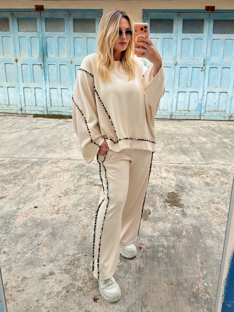Panna and Animal Trim Tracksuit