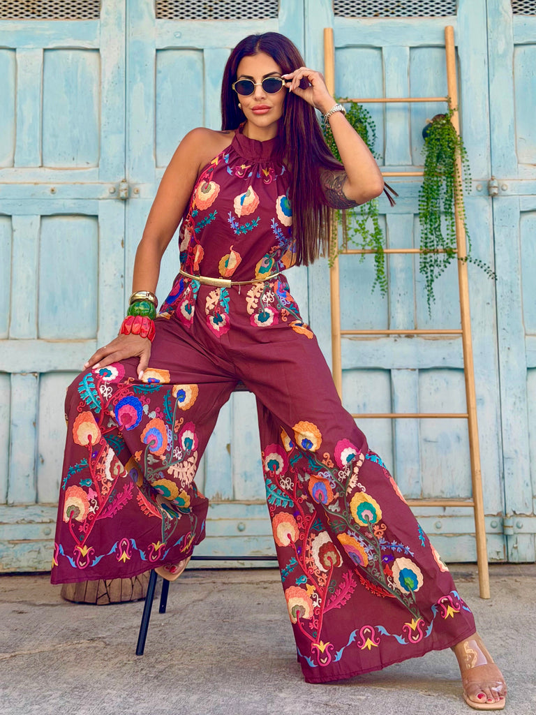 The Allegra Halter Jumpsuit