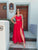 Ruby Bella Satin Wrap Gown