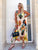 Watercolour Silk Dress