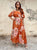 Rustica Bloom Bardot Maxi Dress