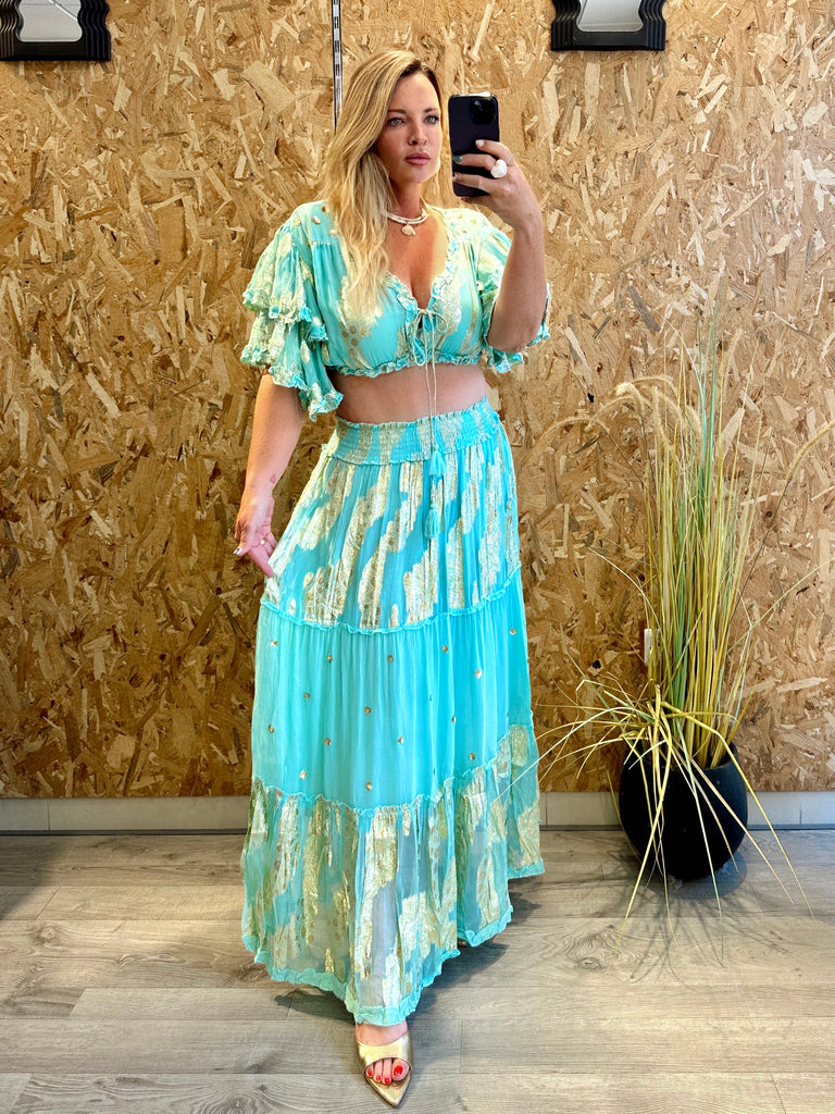 Turquoise Golden Hour Boho Set
