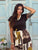 Valeria Mixed-Media T-Shirt Maxi Dress - Mocha
