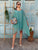Acqua Capri Pure Silk Kaftan Dress