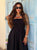 Black Amara Bandeau Jumpsuit