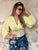 Limoncello Lace Corset Top