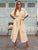 Maison Crème Luxe Belted Maxi Shirt Dress - Bougie Collection