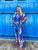 Face the Sun Silk Set - Blue