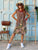 Solara Pure Linen Dress - Mocha