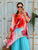 Corallo Aqua Bloom Pure Silk Set