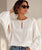 The Beaumont Blanc Satin Blouse - Bougie Collection