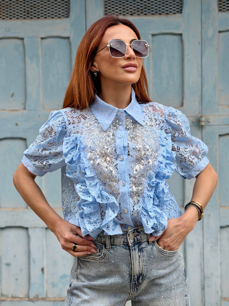 Angelique Lace Blouse