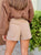 Beige Skorts
