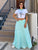 Mint Breeze Cotton Skirt