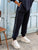 The Vendôme Denim Look Contrast Tracksuit - Plus Size