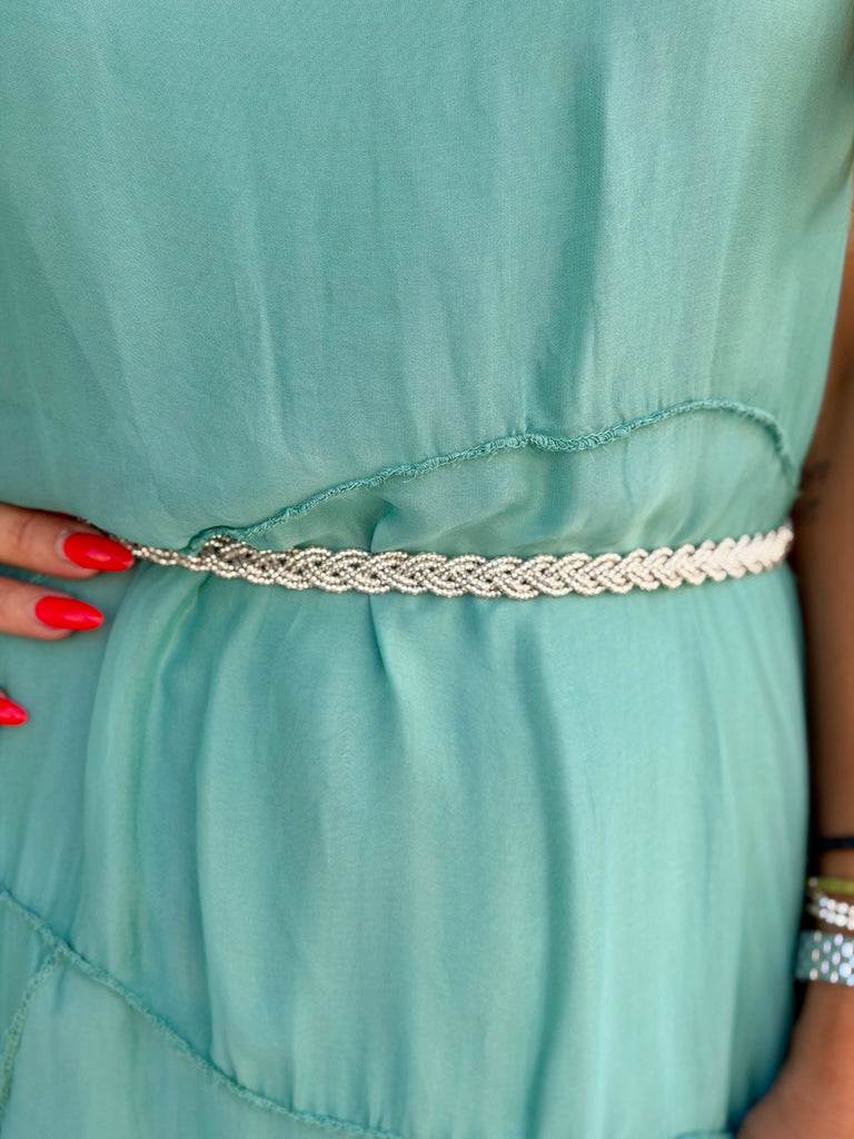 Bianca Braid Silver Belt
