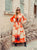 Sunset Glow Mini Pleated Statement Dress