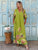 Maison Fleur Viscose Maxi Dress - Verdante