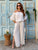 Santorini Grace Viscose Co-Ord - Stone