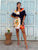 The Black Capri Bloom Oversized Viscose Shirt Dress - Love my Body