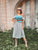Meadow Charm Denim Midi Dress
