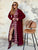 Bordeaux Soft Fuzzy Maxi Cardi