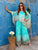 Acquamarine Botanica Co-ord Silk Set