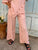Monaco Pure Linen Co-ord - Blush Pink