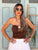 The Arabella Top - chocolate