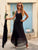 Élise Atelier Cape Luxe Pure Silk Two-Piece Set - Black