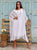 Pure Silk Kaftan – Blanc Riviera