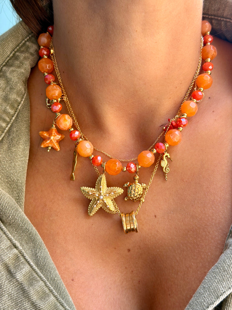 The Solara Charm Necklace