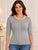 Lucienne Pearl Knit Top - Grey